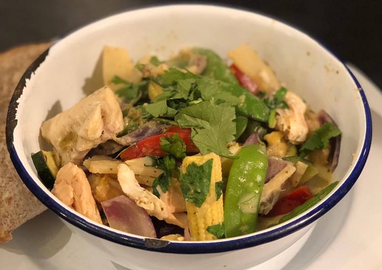 Simple Way to Prepare Any-night-of-the-week Fish jungle curry