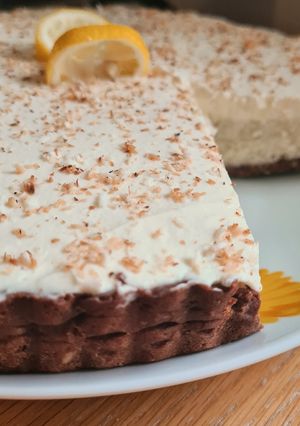 Une photo de Tarte fondante à la coco 🥥🥥🥥
