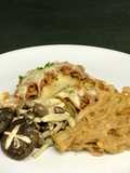 Gratinated milky mushroom with bolognese sauce and assorted mushroom