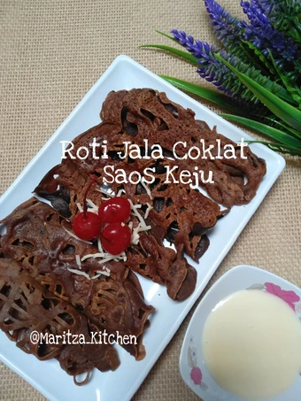 Cara Mudah Membuat Resep Roti Jala Coklat Saos Keju yang Bikin Ngiler Anti Ribet, Mantap
