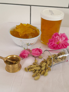 عکسی از دستور مربای پوست هندوانه