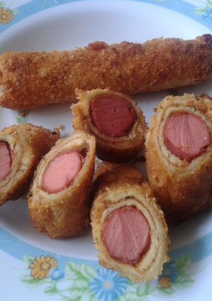 A picture of Sausage rolls.