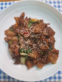 A picture of Spicy Pork Bulgogi.