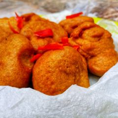 A picture of Eggy Akara.