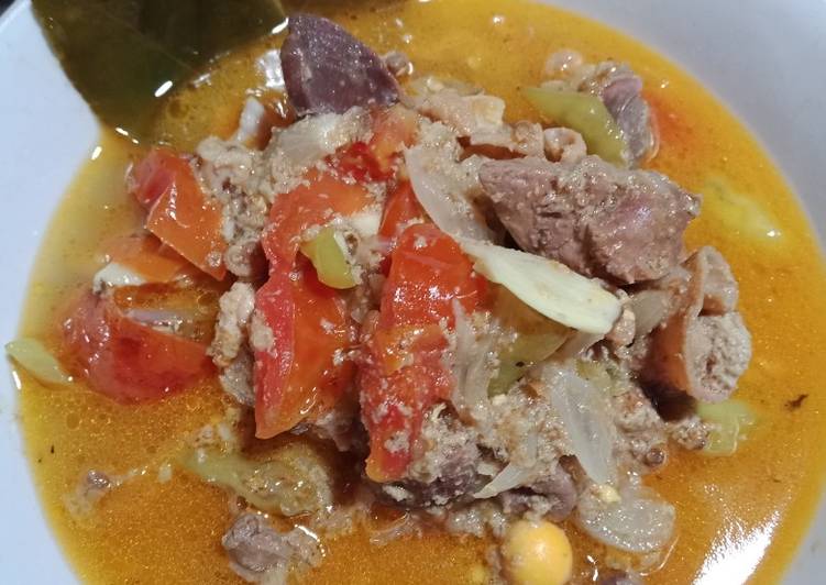 Resep Garang asam jeroan ayam🐣 yang Sempurna