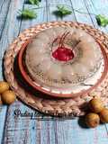 Puding lengkeng lapis susu