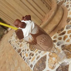 A picture of Chocolate milkshake.