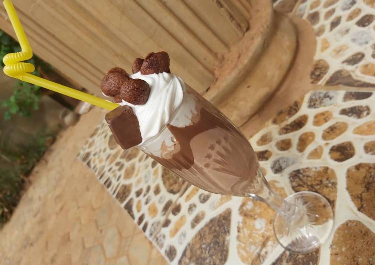 Recipe of Quick Chocolate milkshake