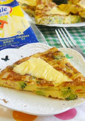 培根起司蔬菜烘蛋 的食譜成品照片