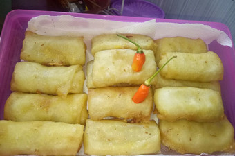 Anti Ribet, Memasak Lumpia Semarang pedas isi rebung+ayam, camilan khas Semarang.😋 Ekonomis Untuk Dijual