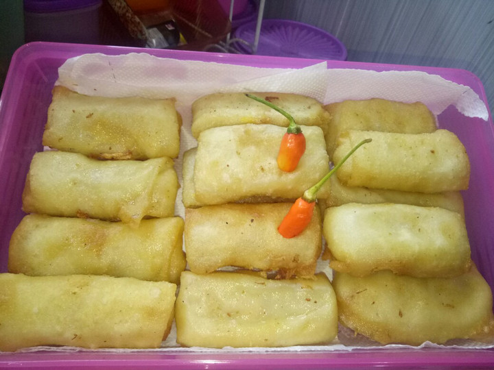 Anti Ribet, Memasak Lumpia Semarang pedas isi rebung+ayam, camilan khas Semarang.😋 Ekonomis Untuk Dijual