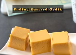 Gambar Puding Kastard Gedik