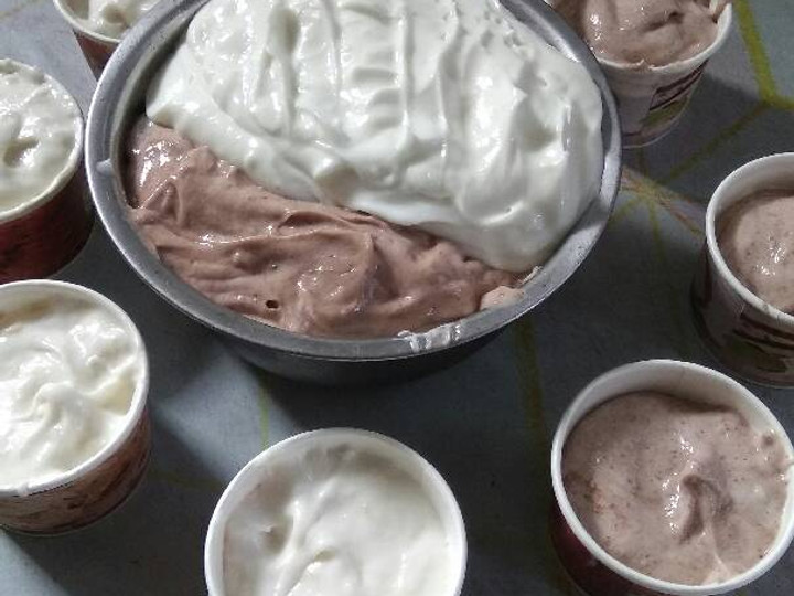  Bagaimana cara buat Es krim pisang,coklat,susu lembut dijamin menggugah selera