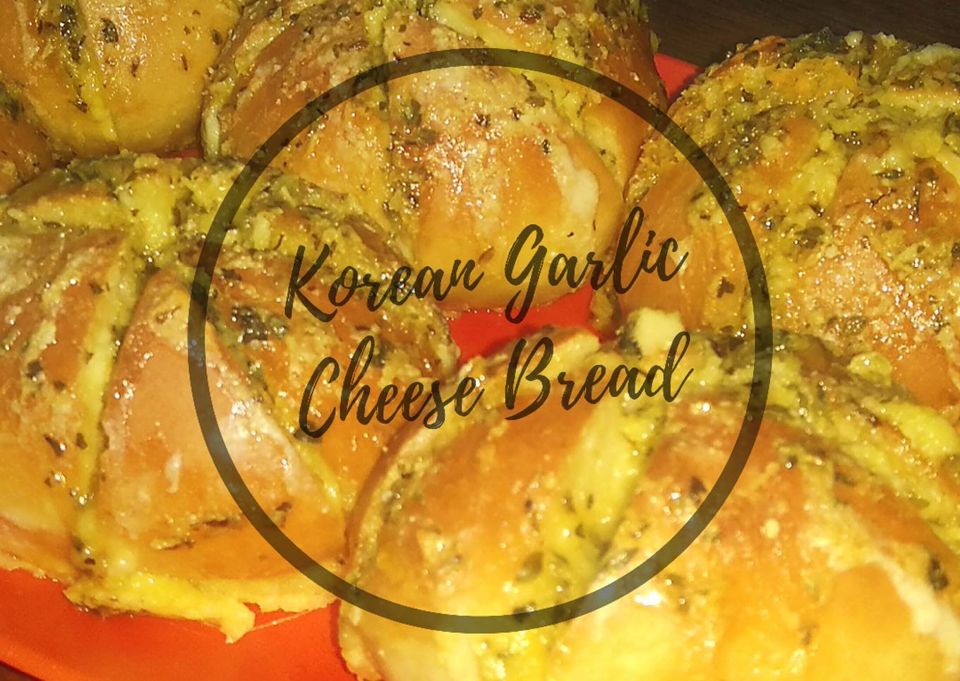 Korean Garlic Cheese Bread