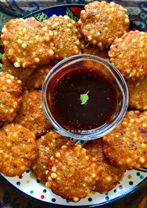 A picture of Sabudana Vada / Sago Patties.