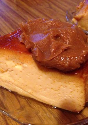 Una foto de Flan Casero de leche condensada