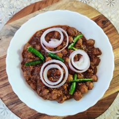 A picture of Chana Masala.