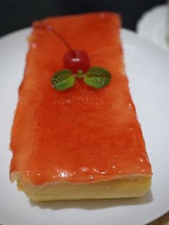 Foto resep (29.1)Simple Strawberry Cheese Cake