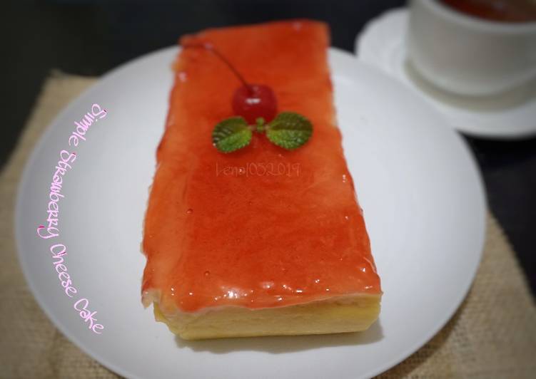 (29.1)Simple Strawberry Cheese Cake