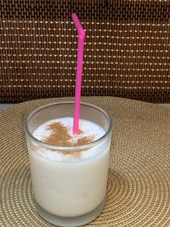 Una foto de Horchata de almendra