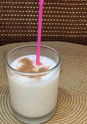 Una foto de Horchata de almendra