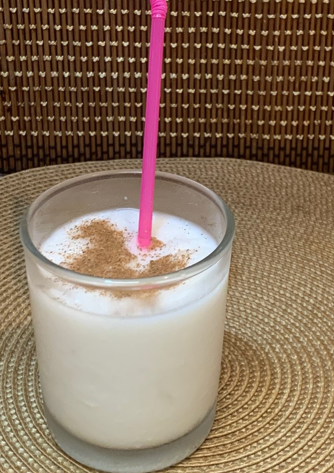 Una foto de Horchata de almendra