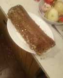 Queque de harina integral con plátano y yogurt