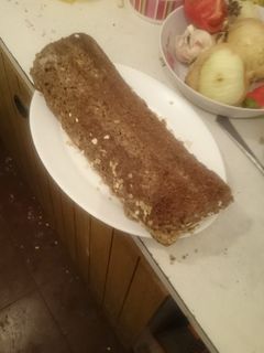 Una foto de Queque de harina integral con plátano y yogurt