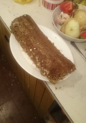 Una foto de Queque de harina integral con plátano y yogurt