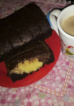 Foto resep Brownie marmer