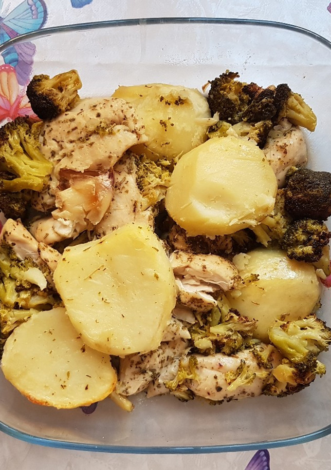 Una foto de Pollo al horno en bolsita 4 👌