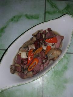 Foto resep Tumis sei sapi dan jamur