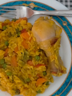 Una foto de Arroz con pollo