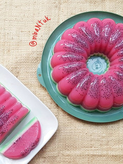 Foto resep Puding Semangka Nutrisari