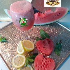 A picture of Watermelon mint mojito.