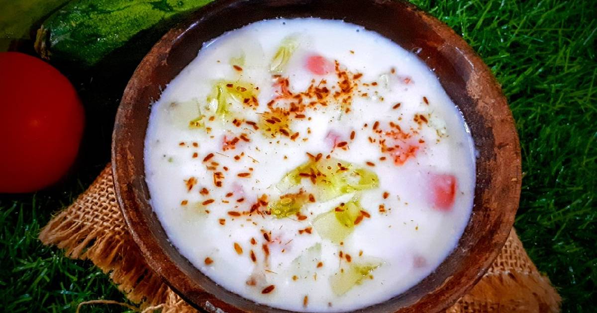 Cucumber tomato raita Recipe by Neha Dua Cookpad