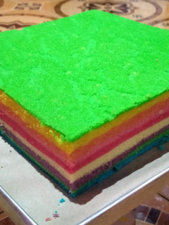 Foto resep Bolu kukus pelangi