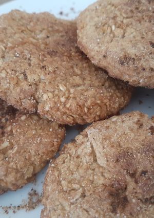 Una foto de Galletas de avena con manzana súper súper fáciles!!