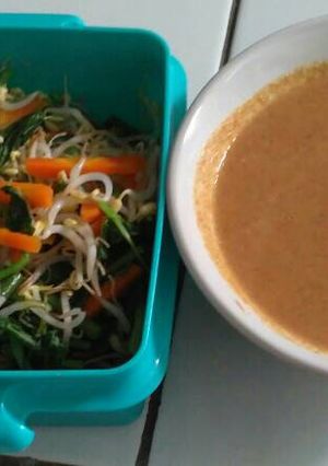 Foto resep Pecel sayuran