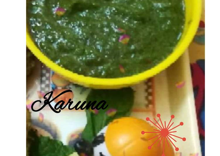 Step-by-Step Guide to Make Royal Mint and Corinder leaves chutney
