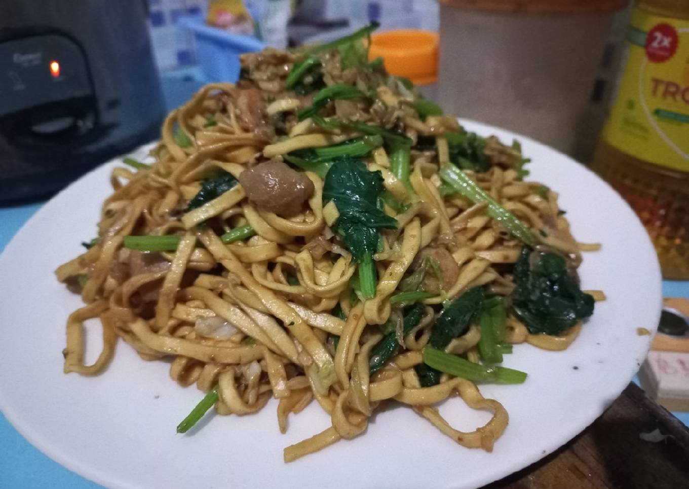 Bakmi malang praktis ala tukang nasi goreng
