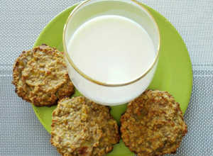 Una foto de Galletas de Banano con Avena