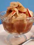 Encurtido agridulce de manzana, cebolla y pepino