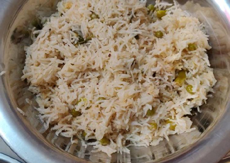 Simple Way to Make Perfect Ghee rice/Thengai paal saadham