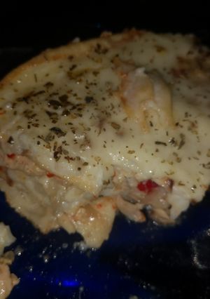 Una foto de Lasagna fácil y económica de pollo
