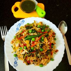 Veg Fried Rice A picture of Veg Fried Rice.