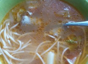 Una foto de Caldo de cola de vaca