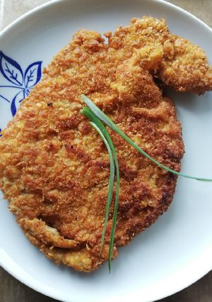 Zdjęcie przepisu Schabowy w chrupiącej panierce🥩.