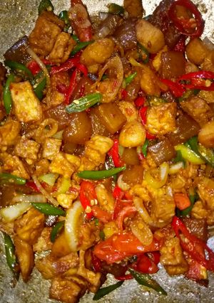 Foto resep Oseng Kikil Mercon