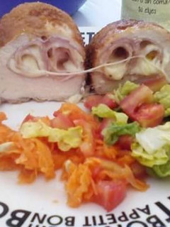 Una foto de Pechuga rellena